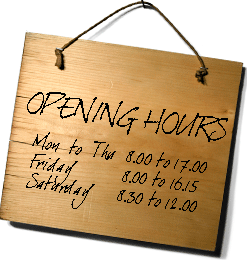 Newfields Timber Opening Hours